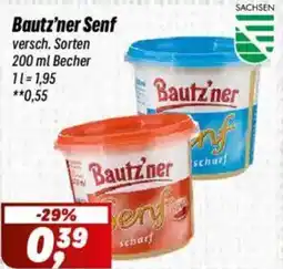 Simmel Bautz'ner Senf Angebot