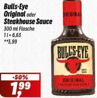 Simmel Bulls-Eye Original oder Steakhouse Sauce Angebot