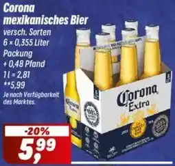 Simmel Corona mexikanisches Bier Angebot