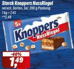 Simmel Storck Knoppers NussRiegel Angebot