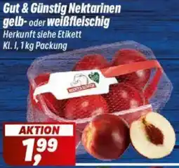 Simmel Gut & Günstig Nektarinen gelb- oder weißfleischig Angebot