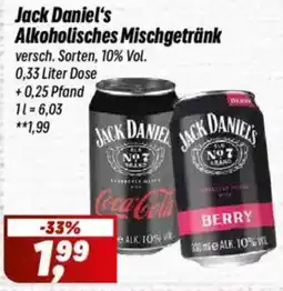 Simmel Jack Daniel's Alkoholisches Mischgetränk Angebot