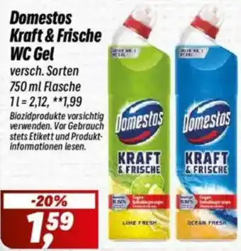 Simmel Domestos Kraft & Frische WC Gel Angebot