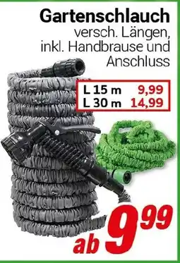 CENTERSHOP Gartenschlauch 15 m Angebot
