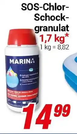 CENTERSHOP MARINA SOS-Chlor- Schockgranulat Angebot
