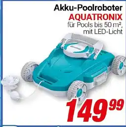 CENTERSHOP Akku-Poolroboter AQUATRONIX Angebot