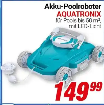CENTERSHOP Akku-Poolroboter AQUATRONIX Angebot