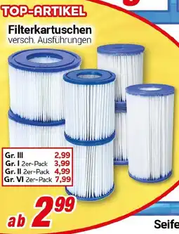 CENTERSHOP Filterkartuschen Gr. III Angebot