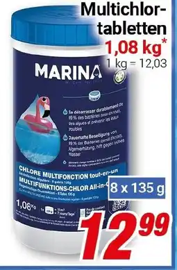 CENTERSHOP MARINA Multichlortabletten Angebot