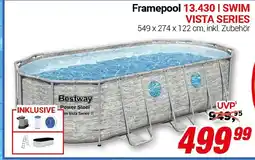 CENTERSHOP Bestway Framepool 13.430 L SWIM VISTA SERIES Angebot
