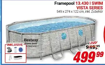 CENTERSHOP Bestway Framepool 13.430 L SWIM VISTA SERIES Angebot