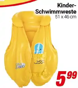 CENTERSHOP Bestway Kinder- Schwimmweste Angebot