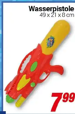 CENTERSHOP Wasserpistole 49 x 21 x 8 cm Angebot