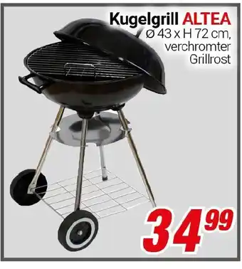CENTERSHOP Kugelgrill ALTEA Angebot
