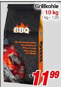 CENTERSHOP BBQ Grillkohle Angebot