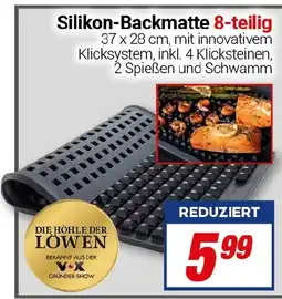 CENTERSHOP Silikon-Backmatte 8-teilig Angebot