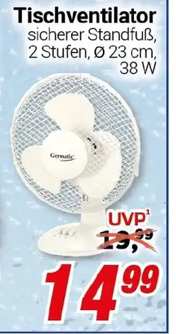 CENTERSHOP Tischventilator Angebot