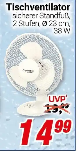 CENTERSHOP Tischventilator Angebot