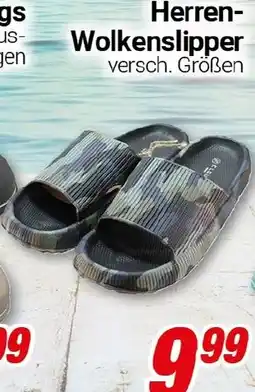 CENTERSHOP Herren- Wolkenslipper Angebot