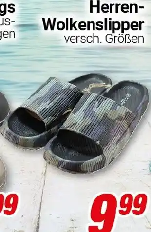 CENTERSHOP Herren- Wolkenslipper Angebot