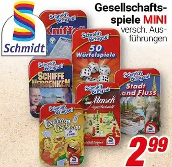 CENTERSHOP Schmidt Gesellschaftsspiele MINI Angebot