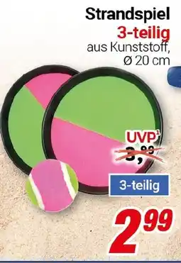 CENTERSHOP Strandspiel 3-teilig Angebot