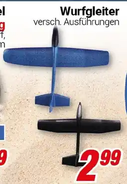 CENTERSHOP Wurfgleiter Angebot