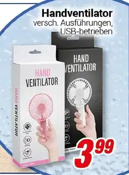 CENTERSHOP Handventilator Angebot