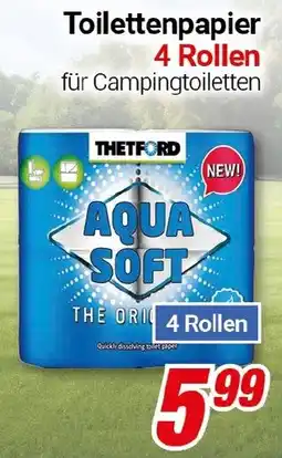 CENTERSHOP THETFORD Toilettenpapier Angebot