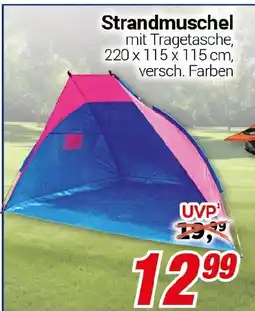 CENTERSHOP Strandmuschel Angebot