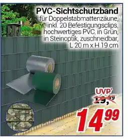 CENTERSHOP PVC-Sichtschutzband Angebot