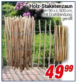 CENTERSHOP Holz-Staketenzaun Angebot
