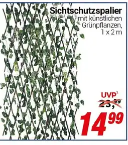 CENTERSHOP Sichtschutzspalier Angebot