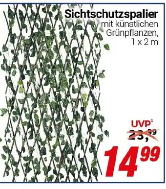CENTERSHOP Sichtschutzspalier Angebot