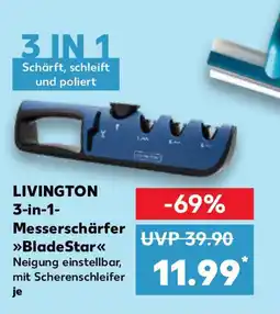 Kaufland LIVINGTON 3-in-1- Messerschärfer BladeStar Angebot