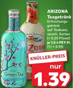 Kaufland ARIZONA Teegetränk Angebot