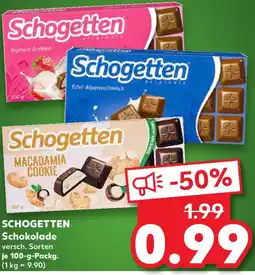 Kaufland SCHOGETTEN Schokolade Angebot