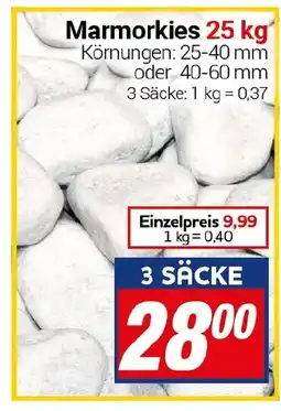 CENTERSHOP Marmorkies Angebot