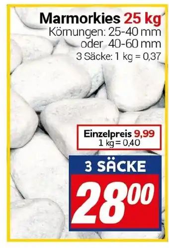 CENTERSHOP Marmorkies Angebot