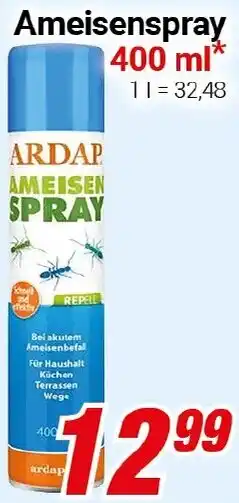 CENTERSHOP ARDAP Ameisenspray Angebot