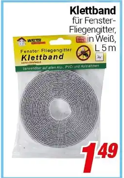 CENTERSHOP WALTER Klettband Angebot