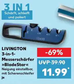 Kaufland LIVINGTON 3-in-1- Messerschärfer BladeStar Angebot