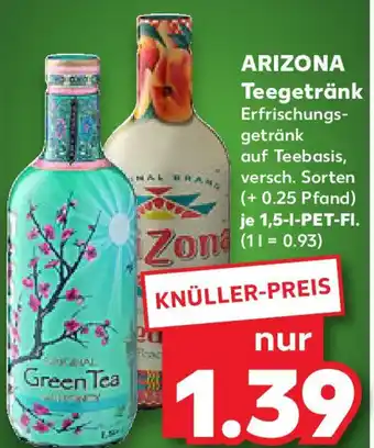 Kaufland ARIZONA Teegetränk Angebot