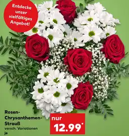 Kaufland Rosen- Chrysanthemen- Strauß Angebot