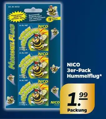 NETTO Nico 3er-pack hummelflug Angebot