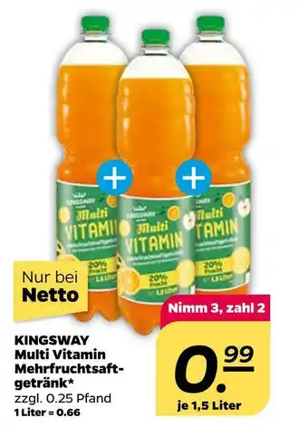 NETTO Kingsway mehrfruchtsaftgetränk Angebot