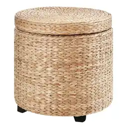 Netto Marken-Discount HOMCOM Fußhocker MDF, Polyester Angebot
