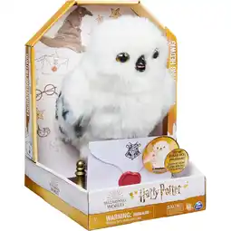 Netto Marken-Discount Spinmaster Kuscheltier Wizarding World Harry Potter - Interaktive Plüsch-Eule Hedwig Angebot