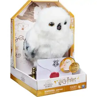Netto Marken-Discount Spinmaster Kuscheltier Wizarding World Harry Potter - Interaktive Plüsch-Eule Hedwig Angebot
