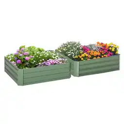 Netto Marken-Discount Outsunny Hochbeet-Set Stahl Angebot